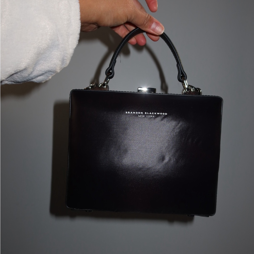 Brandon Blackwood puffer trunk Handbag